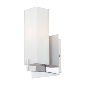 Moderno 1-Light Wall Sconce in Chrome