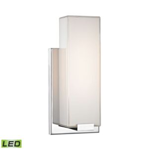 Midtown 1-Light LED Wall Sconce in Chrome