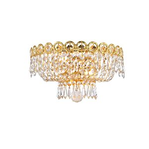 Century 2-Light Wall Sconce in Gold