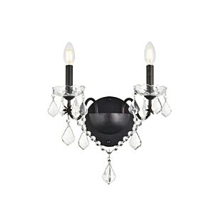 St. Francis 2-Light Wall Sconce in Dark Bronze