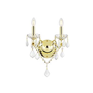 St. Francis 2-Light Wall Sconce in Gold