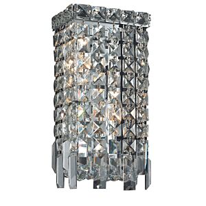 Maxime 2-Light Wall Sconce in Chrome