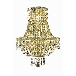 Tranquil 3-Light Wall Sconce in Gold