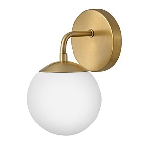 Juniper Bathroom Vanity Light in Lacquered Brass