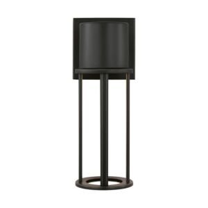 Union 1-Light LED Outdoor Wall Lantern in Antique Bronze