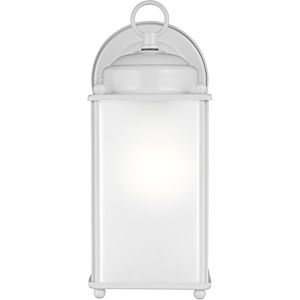 Sea Gull New Castle Outdoor Wall Light in White