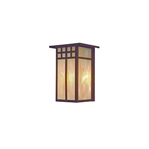 The Great Outdoors Scottsdale II Outdoor Wall Lantern in Textured French Bronze