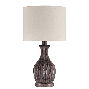 Craftmade 1-Light Table Lamp in Painted Brown