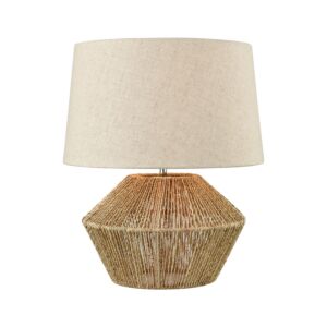 Vavda 1-Light Table Lamp in Natural
