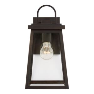 Founders 1-Light Outdoor Wall Lantern in Antique Bronze
