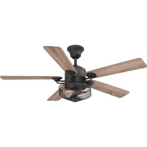 Greer 2-Light 54" Outdoor Ceiling Fan in Gilded Iron