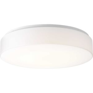 LED Drums And Clouds 1-Light LED Flush Mount in White