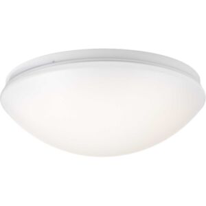 LED Drums And Clouds 1-Light LED Flush Mount in White