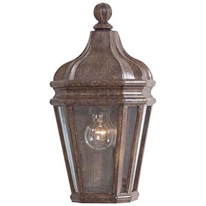 The Great Outdoors Harrison 15 Inch Outdoor Wall Light in Vintage Rust