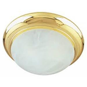 Maxim Flair EE Ceiling Light in Polished Brass