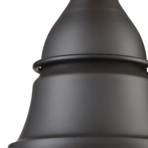 Langhorn 1-Light Outdoor Wall Sconce in Oil Rubbed Bronze