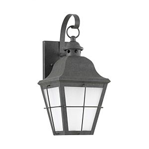 Generation Lighting Chatham 15" Outdoor Wall Light in Oxidized Bronze