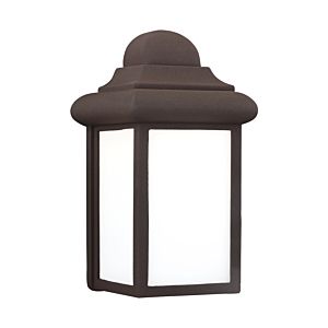 Sea Gull Mullberry Hill 9 Inch Outdoor Wall Light in Bronze