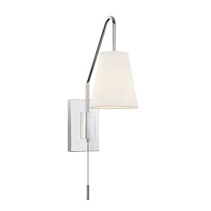 Savoy House Owen 1 Light Adjustable Wall Sconce in Polished Nickel