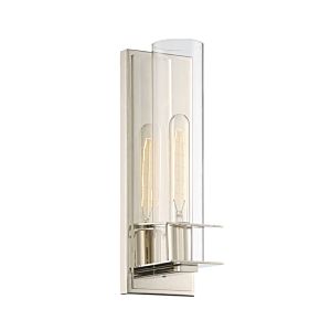 Savoy House Hartford 1 Light Wall Sconce in Polished Nickel