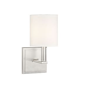 Savoy House Waverly 1 Light Wall Sconce in Satin Nickel
