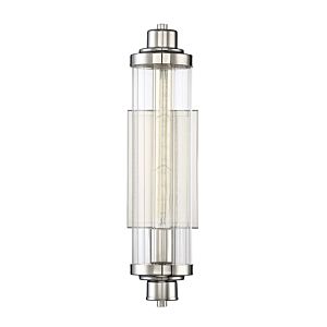 Savoy House Pike 1 Light Wall Sconce in Polished Nickel