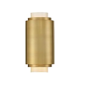 Savoy House Beacon 2 Light Wall Sconce in Burnished Brass