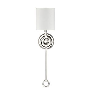 Savoy House Rockport 1 Light Wall Sconce in Polished Nickel