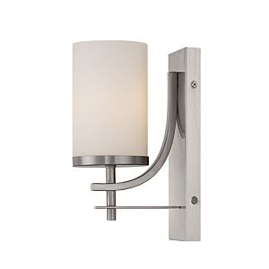 Savoy House Colton 1 Light Wall Sconce in Satin Nickel
