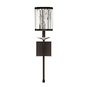 Savoy House Ashbourne 1 Light Wall Sconce in Mohican Bronze