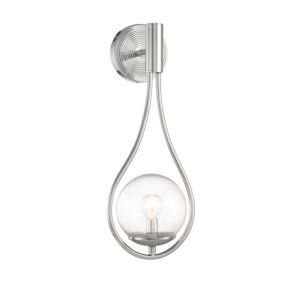 Encino 1-Light Wall Sconce in Polished Chrome