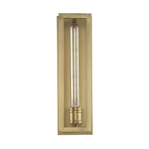 Savoy House Clifton 1 Light Wall Sconce in Warm Brass