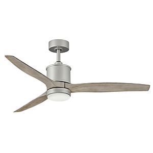 Hinkley Hover LED 60 Inch Indoor/Outdoor Ceiling Fan in Brushed Nickel