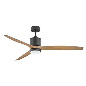 Hover LED 60 Indoor/Outdoor Ceiling Fan in Matte Black"