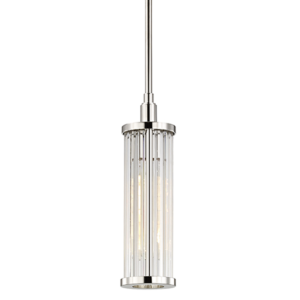 Hudson Valley Marley 14 Inch Pendant Light in Polished Nickel