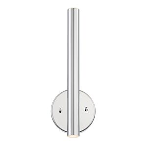 Z-Lite Forest 2-Light Wall Sconce In Chrome
