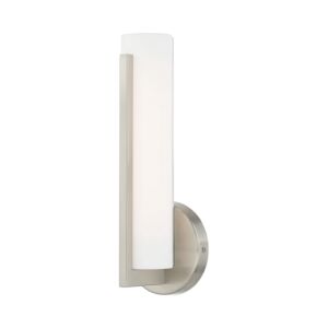 Visby LED Wall Sconce in Brushed Nickel