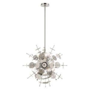 Circulo 6-Light Pendant in Polished Chrome