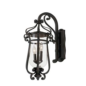 Hartford Outdoor 3-Light Large Wall Sconce