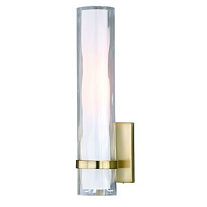 Vilo 1-Light Bathroom Vanity Light in Golden Brass