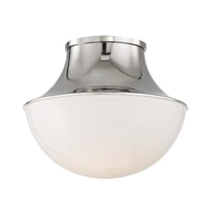 Hudson Valley Lettie Ceiling Light in Polished Nickel