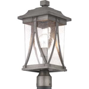 Abbott 1-Light Post Lantern in Antique Pewter
