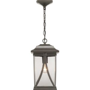 Abbott 1-Light Hanging Lantern in Antique Bronze