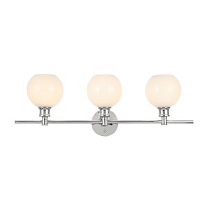 Collier 3-Light Wall Sconce in Chrome