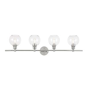 Collier 4-Light Wall Sconce in Chrome