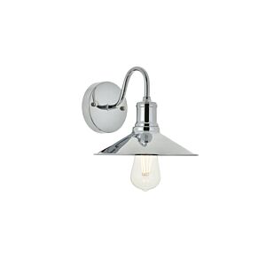 Etude 1-Light Wall Sconce in Chrome