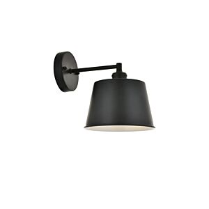 Nota 1-Light Wall Sconce in black