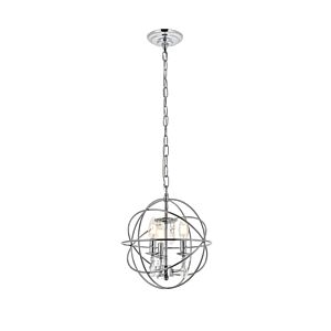 Wallace 3-Light Pendant in Chrome