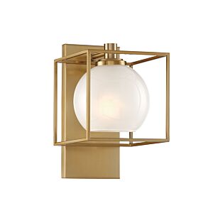 Cowen 1-Light Wall Sconce in Brushed Gold