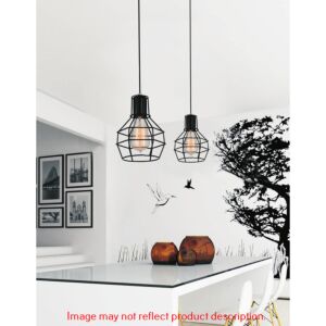 CWI Lighting Secure 1 Light Down Mini Pendant with Chocolate finish